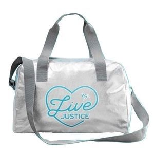Live Justice Limited Edition Silver Duffel Bag